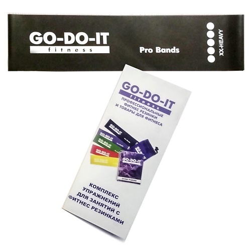 

GO-DO-IT Фитнес резинка STANDARD, 5 см ширина, сопротивление 14 - 18 кг, Фитнес резинка STANDARD, 5 см ширина, сопротивление 14 - 18 кг