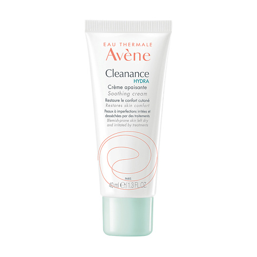 AVENE Успокаивающий крем для пересушенной проблемной кожи Cleanance Hydra Soothing Cream 2386₽