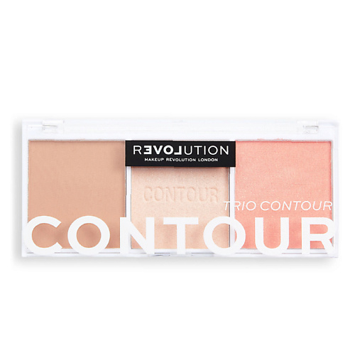 фото Relove revolution палетка для контуринга лица colour play contour trio