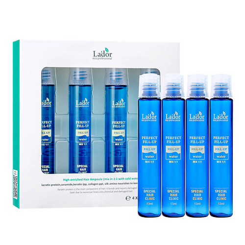 LADOR Филлер для восстановления волос Perfect Fill-Up High-Enriched Hair Ampoule