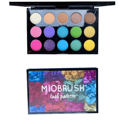 MIOBRUSH Палетка теней для макияжа век Lush Palette 1227₽