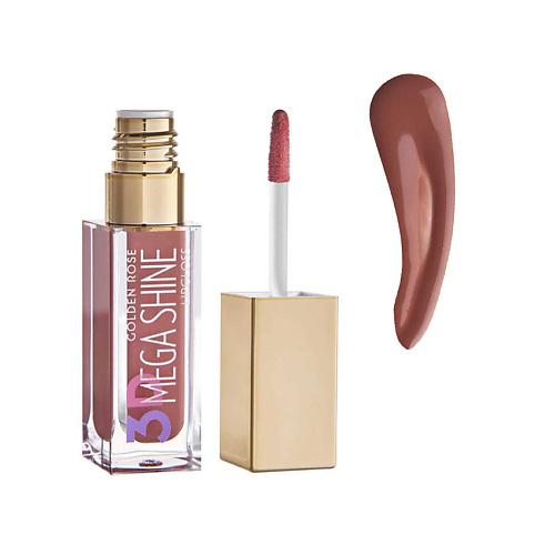 

GOLDEN ROSE Блеск для губ 3D Mega Shine Lipgloss, Блеск для губ 3D Mega Shine Lipgloss