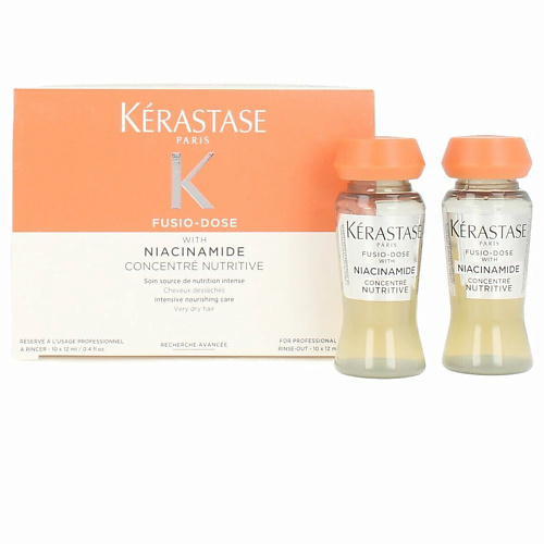 

KERASTASE Концентрат для волос Fusio-Dose Concentré Nutritive с ниацинамидом, Концентрат для волос Fusio-Dose Concentré Nutritive с ниацинамидом