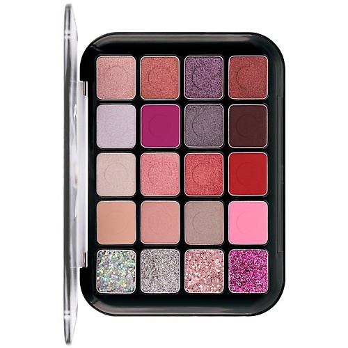 STARWAY Палетка теней на 20 цветов - 20 Colors Eyeshadow Palette STARRY EYES 1990₽