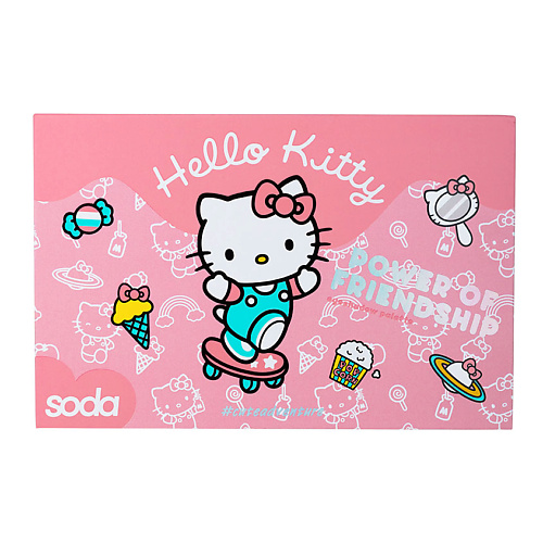 

SODA Палетка теней POWER OF FRIENDSHIP #cuteadventure, Палетка теней POWER OF FRIENDSHIP #cuteadventure