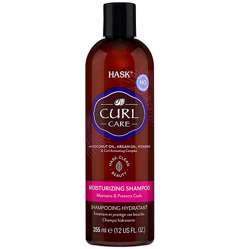 HASK Curl Care Moisturizing Shampoo - увлажняющий шампунь для вьющихся волос 969₽