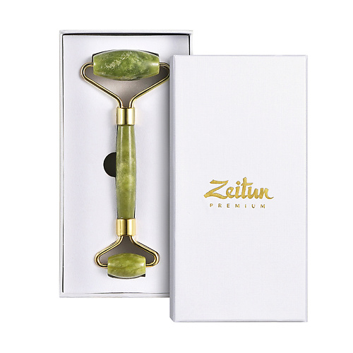 фото Zeitun нефритовый массажёр для лица jade massage roller