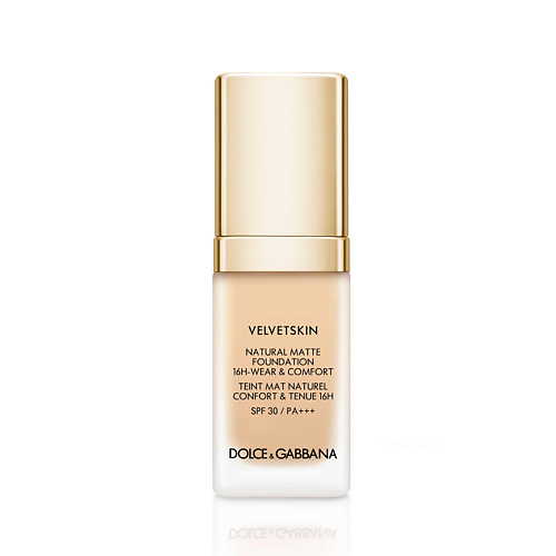 

DOLCE&GABBANA Матирующее тональное средство-флюид VELVETSKIN FOUNDATION 0, Матирующее тональное средство-флюид VELVETSKIN FOUNDATION