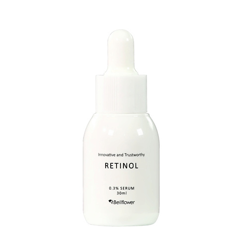 фото Bellflower сыворотка для лица с ретинолом retinol 0.3% serum