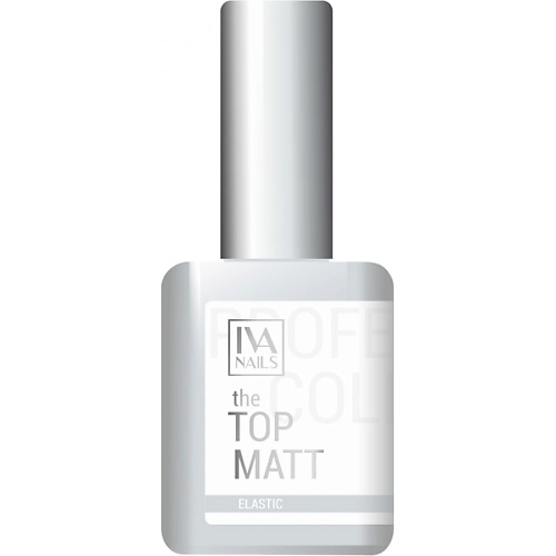 IVA NAILS Матовый топ для гель-лака The TOP MATT 15