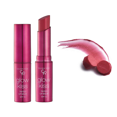 

GOLDEN ROSE Тинт-бальзам для губ Glow Kiss Tinted Lip Balm, Тинт-бальзам для губ Glow Kiss Tinted Lip Balm