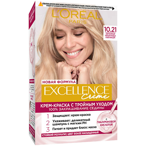 

L'ORÉAL PARIS Стойкая крем-краска для волос Excellence Crème, Стойкая крем-краска для волос Excellence Crème