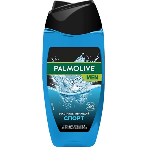 

PALMOLIVE Гель для душа 3 в 1 Спорт FOR MEN 250.0, Гель для душа 3 в 1 Спорт FOR MEN