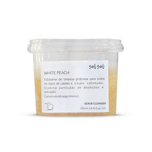 

SOL SOL Скраб для кожи головы White Peach 250.0, Скраб для кожи головы White Peach