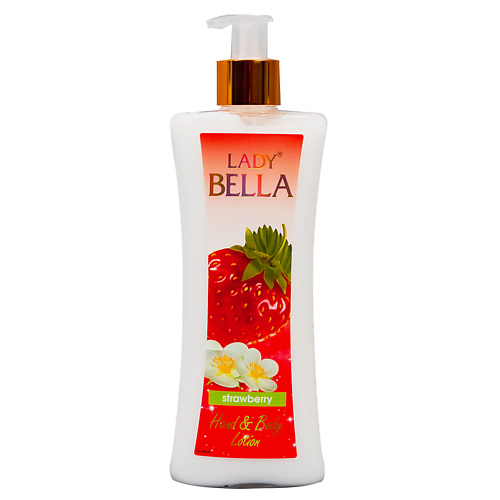 

LADY BELLA Лосьон для рук и тела Strawberry 250.0, Лосьон для рук и тела Strawberry