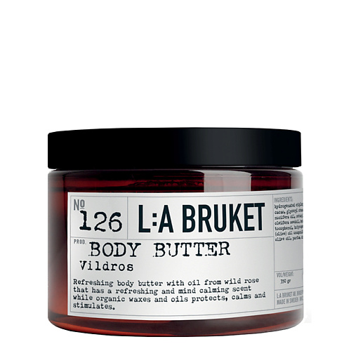 фото La bruket крем-масло для тела № 126 vildros/ wild rose body butter