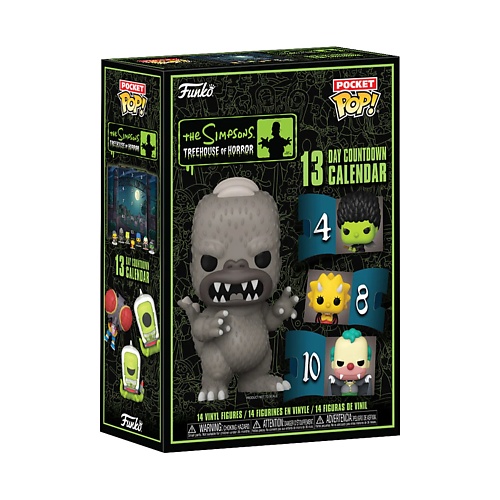 

FUNKO Адвент-календарь The Simpsons Treehouse of Horror 13 Day Countdown Calenda 1.0, Адвент-календарь The Simpsons Treehouse of Horror 13 Day Countdown Calenda