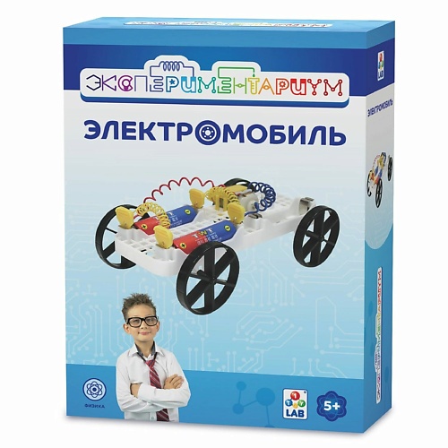 фото 1toy набор для опытов экспериментариум электромобиль