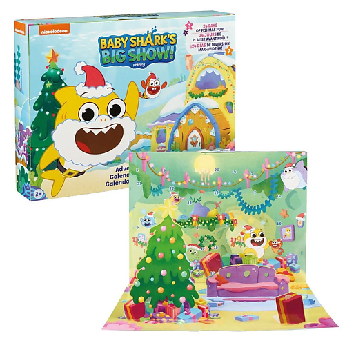 

WOWWEE Адвент-календарь Advent Calendar 24 Babyshark Toys 1.0, Адвент-календарь Advent Calendar 24 Babyshark Toys