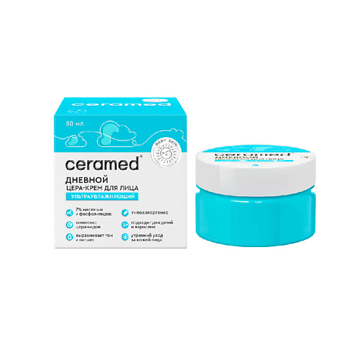 CERAMED Цера-крем для лица дневной ультраувлажняющий Baby Skin 185₽