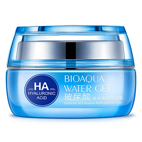 

BIO AQUA Увлажняющий крем с гиалуроновой кислотой Hyaluronic acid, Увлажняющий крем с гиалуроновой кислотой Hyaluronic acid