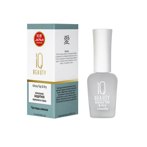 

IQ BEAUTY Зеркальное защитное покрытие и сушка Glossy Top & Dry 12.5, Зеркальное защитное покрытие и сушка Glossy Top & Dry