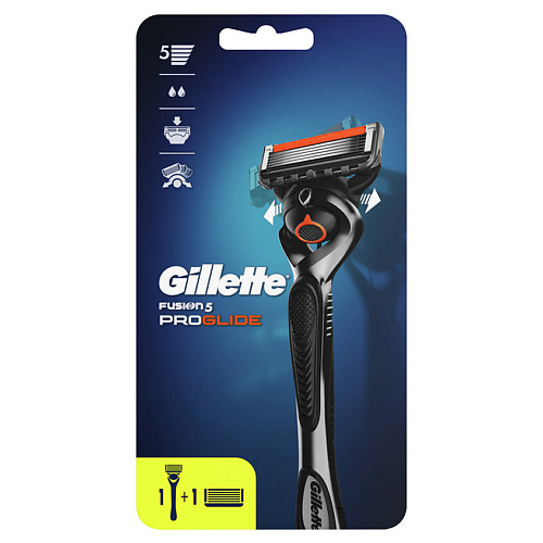 

GILLETTE Бритва с 2 сменными кассетами Fusion ProGlide Flexball, Бритва с 2 сменными кассетами Fusion ProGlide Flexball