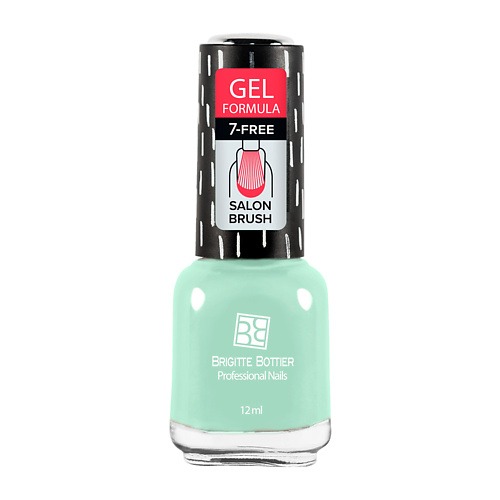 BRIGITTE BOTTIER Лак для ногтей GEL FORMULA тон 01 прозрачный 129₽