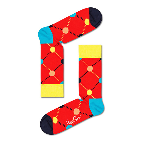 HAPPY SOCKS Носки Argyle Dot 592₽