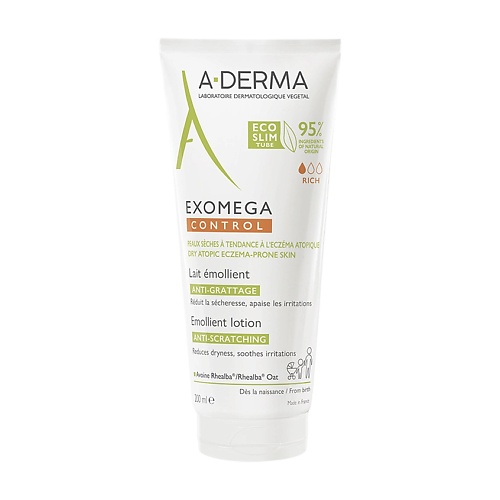 фото A-derma смягчающий лосьон для тела exomega control