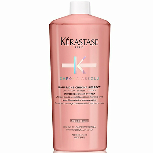 

KERASTASE Шампунь-ванна для защиты тонких окрашенных волос Chroma Absolu Respect Rishe 1000.0, Шампунь-ванна для защиты тонких окрашенных волос Chroma Absolu Respect Rishe