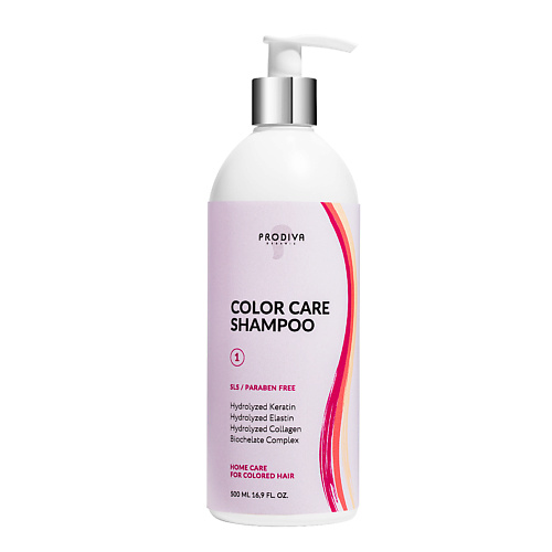 

PRODIVA Шампунь для окрашенных волос COLOR CARE, Шампунь для окрашенных волос COLOR CARE