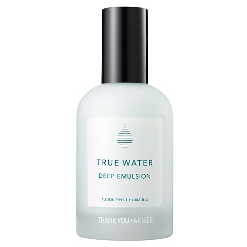 

THANK YOU FARMER Эмульсия для лица с эффектом глубокого увлажнения True Water Deep Emulsion, Эмульсия для лица с эффектом глубокого увлажнения True Water Deep Emulsion