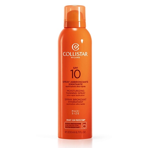 

COLLISTAR Спрей для загара увлажняющий SPF10 Moisturizing Tanning Spray, Спрей для загара увлажняющий SPF10 Moisturizing Tanning Spray