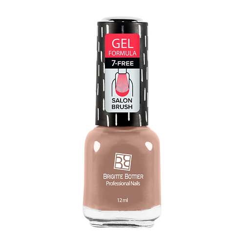 BRIGITTE BOTTIER Лак для ногтей GEL FORMULA тон 01 прозрачный 315₽