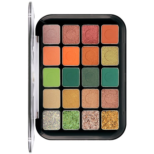 STARWAY Палетка теней на 20 цветов - 20 Colors Eyeshadow Palette STARRY EYES 1990₽