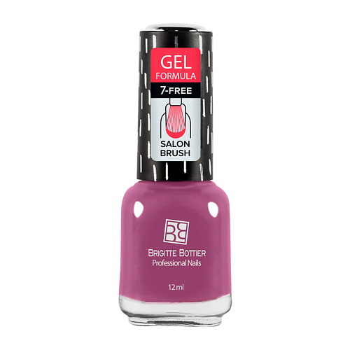 BRIGITTE BOTTIER Лак для ногтей GEL FORMULA тон 01 прозрачный 314₽