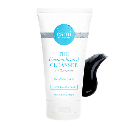 

ESMI SKIN MINERALS Средство для лица очищающее с углем The Uncomplicated Cleanser Plus, Средство для лица очищающее с углем The Uncomplicated Cleanser Plus