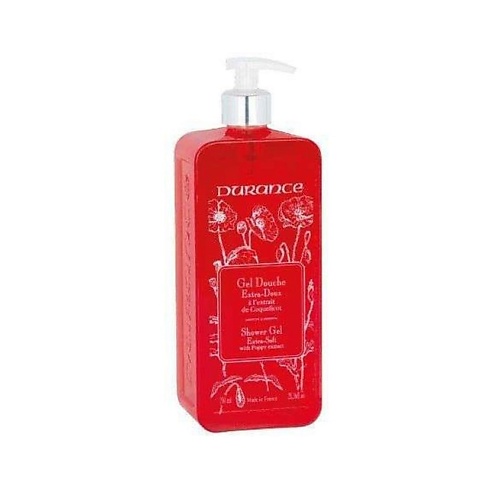 DURANCE Гель для душа с экстрактом Мака Shower Gel with Poppy extract 750.0