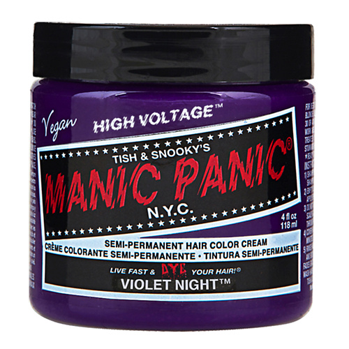 

MANIC PANIC Краска для волос Voodoo Blue, Краска для волос Voodoo Blue