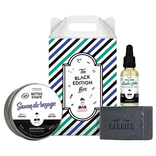 MONSIEUR BARBIER Набор THE BLACK EDITION BOX