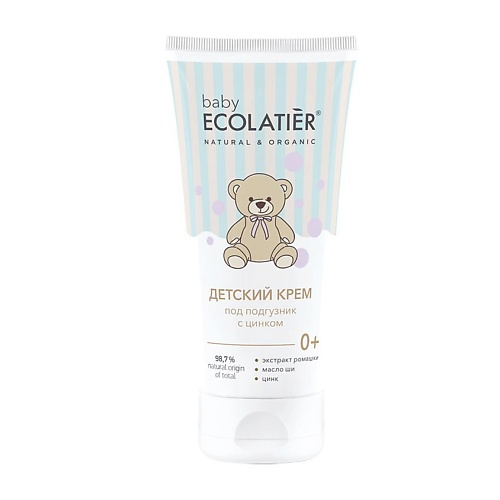 ECOLATIER baby Детский крем Под подгузник с цинком 0 100 245₽