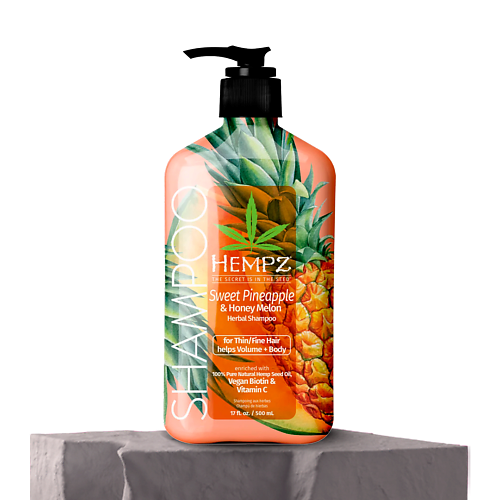 HEMPZ Шампунь Ананас и Медовая Дыня Sweet Pineapple Honey Melon Volumizing Shampoo 5000 3024₽