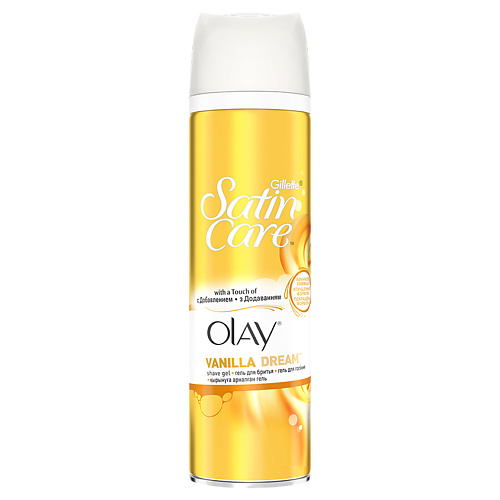 

GILLETTE Гель для бритья Satin Care Olay Vanilla Dream, Гель для бритья Satin Care Olay Vanilla Dream