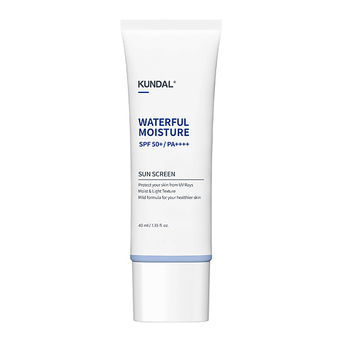 фото Kundal крем для лица солнцезащитный увлажняющий spf 50+ pa++++ daily waterful moisture sunscreen