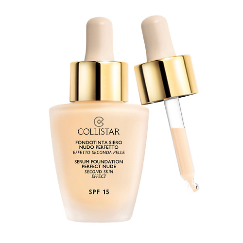 

COLLISTAR Тональная основа-сыворотка идеальный нюд SPF 15 Perfect Nude Serum Foundation, Тональная основа-сыворотка идеальный нюд SPF 15 Perfect Nude Serum Foundation