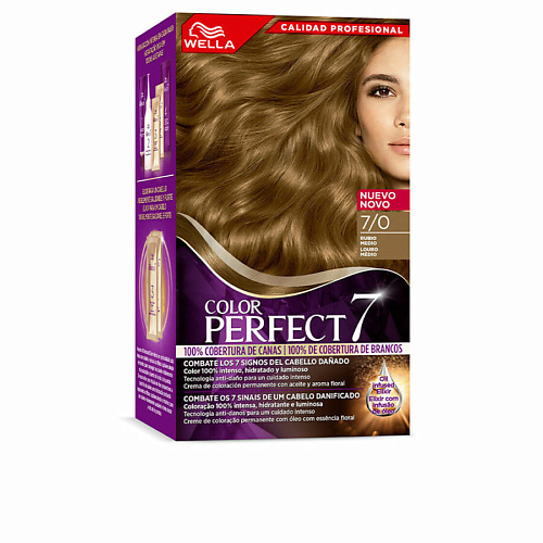 фото Wella professionals постоянная краска color perfect 7