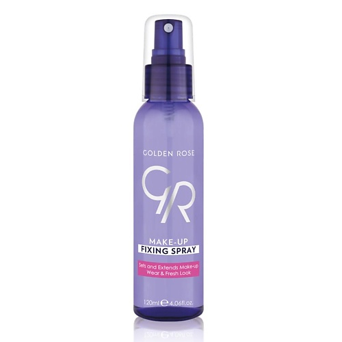 

GOLDEN ROSE Спрей для фиксации макияжа MAKE-UP FIXING SPRAY 120.0, Спрей для фиксации макияжа MAKE-UP FIXING SPRAY