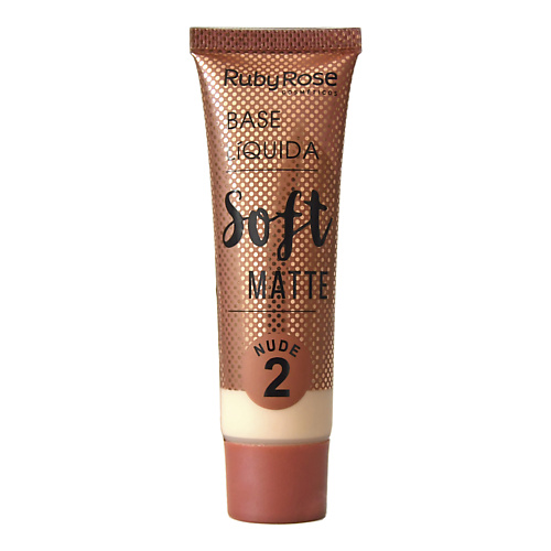 

RUBY ROSE Тональная основа матирующая Soft Matte, Тональная основа матирующая Soft Matte