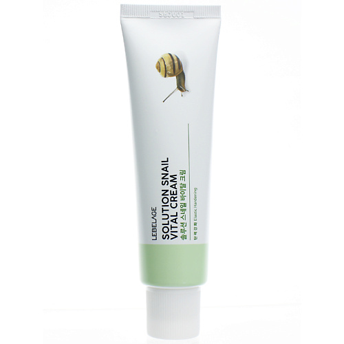 LEBELAGE Пептидный крем для лица с Улиточным Муцином Solution Snail Vital Cream 500 565₽